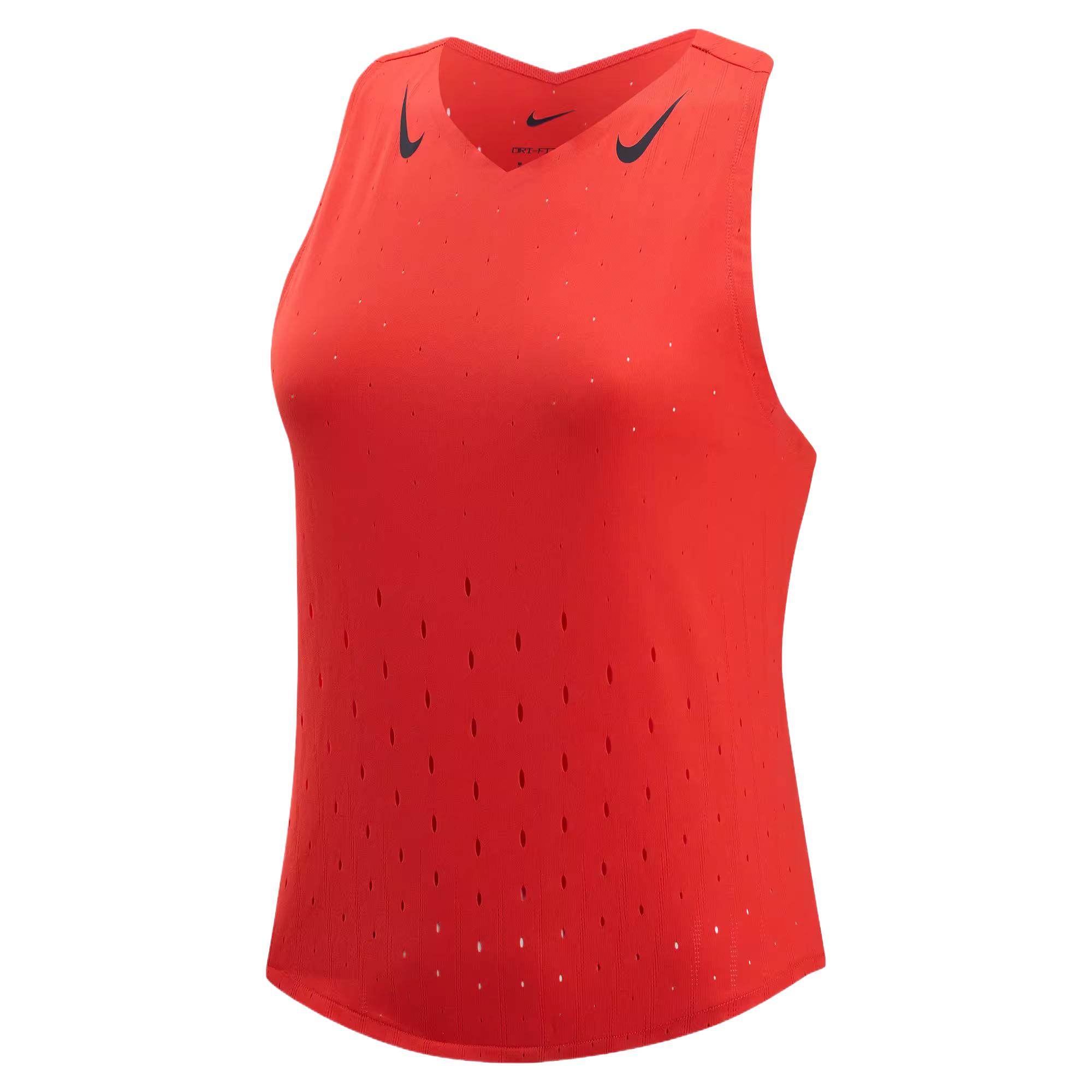 Nike AEROSWIFTDri FIT ADV Sport Vests Women's Light Red Black