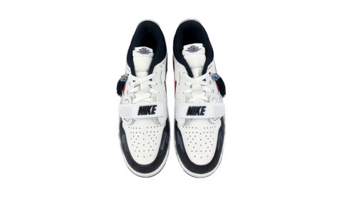 Jordan Legacy 312 Abrasion Resistant Slip Resistant Low top Vintage Basketball Shoes Men’s Black White