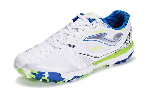 Joma Cushioning, Wear Resistant Soccer Shoes Men’s White Green