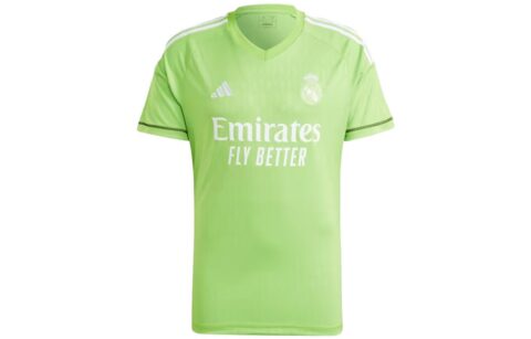 Adidas Real Madrid Soccer Jerseys Men's Green Moderate Straight Fit
