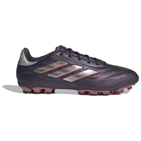 Adidas COPA PURE 2 AG Artificial Ground Slip Resistant Abrasion Resistant Soccer Shoes Unisex Purple