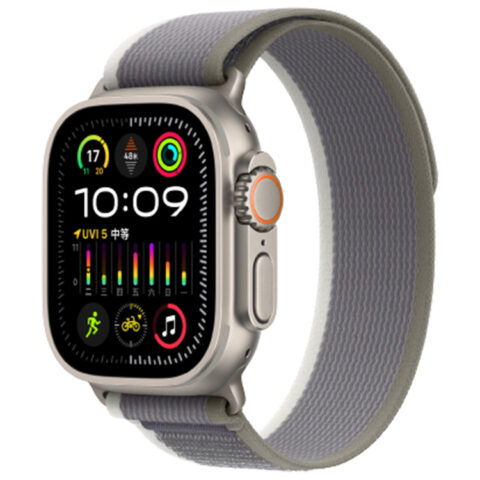 Apple Watch Ultra 2 2023 Model, China Mainland Version, Wild Trail Loop Strap, Titanium Watch Case Smart Watches