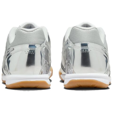Nike Gato LV8 Metallic Silver White Gum Light Brown