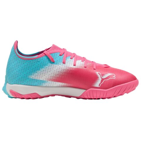 PUMA ULTRA 6 Support Soccer Shoes Unisex Pink Blue