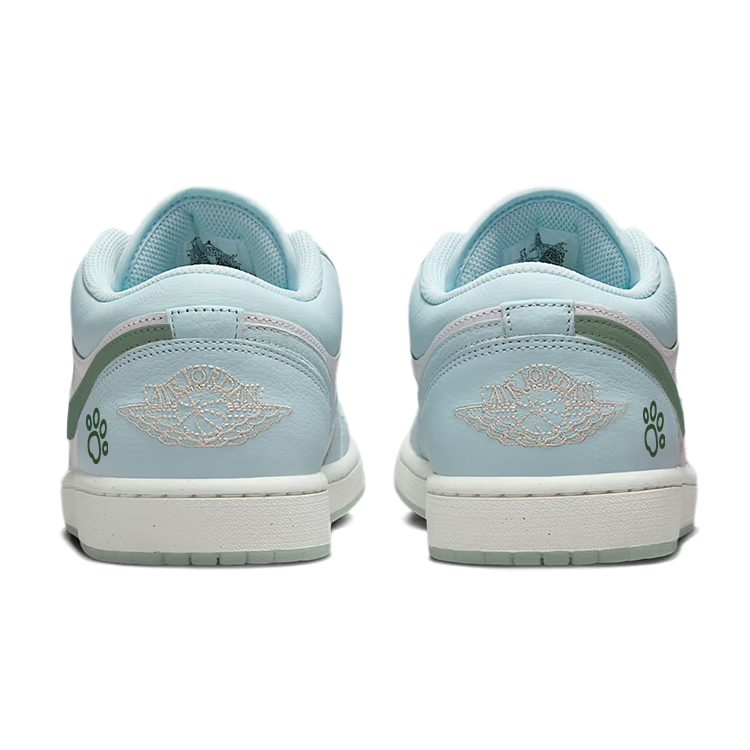 Jordan Air Jordan 1 Vintage Basketball Shoes Men’s Low Top White/Blue