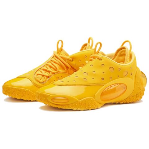 Senzubean Basketball Shoes Unisex Low Top Cheese Color