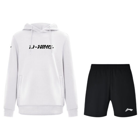 Li Ning Casual Sportswear Unisex White Black