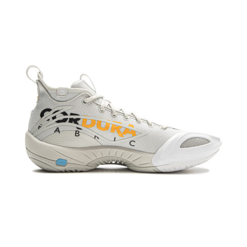 Li Ning BadFive Air 1 Super Basketball Shoes Men’s Mid Top Waterdrop Gray