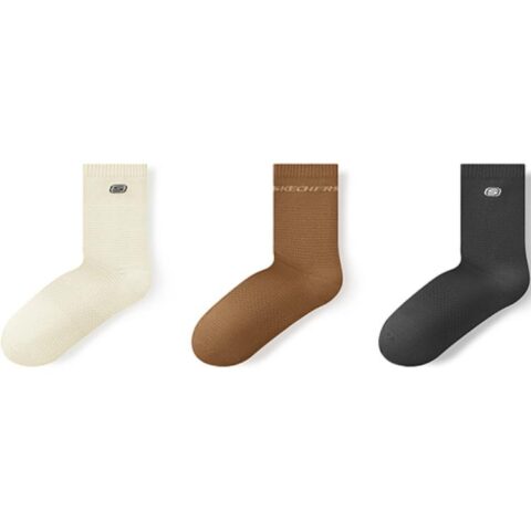 Skechers Sports League Collection Crew Socks Unisex 3 Pack