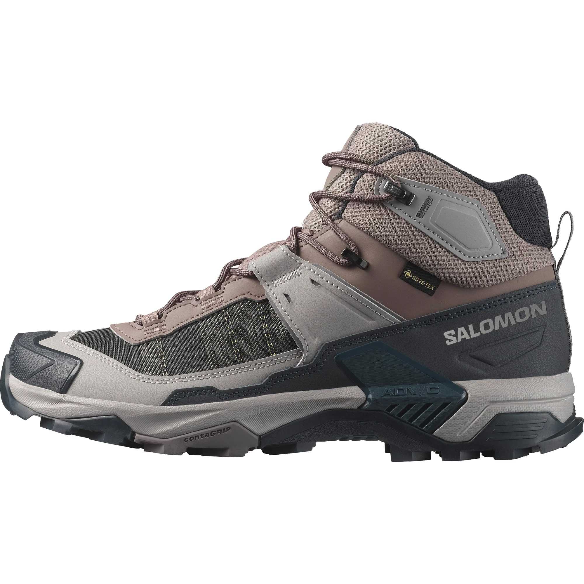SALOMON X ULTRA 5 Fabric Cushioning Waterproof And Breathable Support Lightweight Rebound Mid top