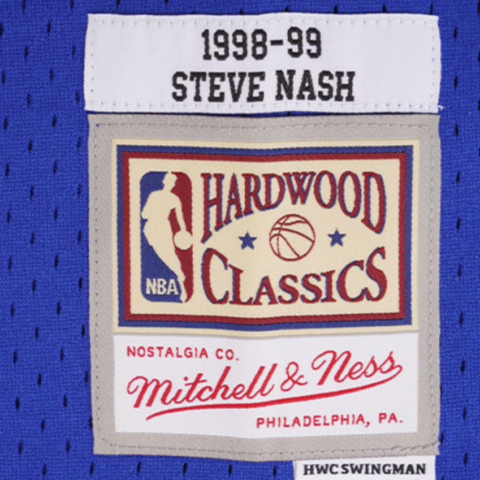 Mitchell Ness Retro Sports Basketball Jersey Unisex Royal Blue