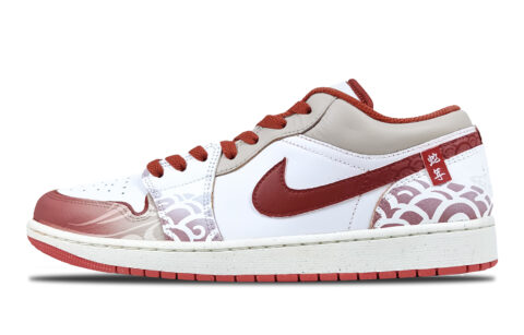 Jordan Air Jordan 1 Blessing Surrounds Year Of The Snake Leather Abrasion Resistant Abrasion Resistant Low top