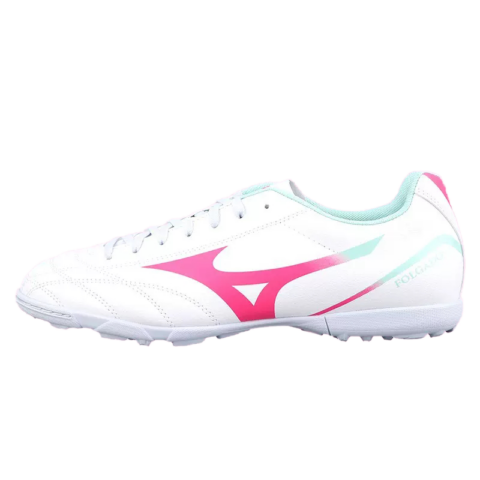 Mizuno AG Artificial Ground Non slip Lightweight Soccer Shoes Men’s White Pink