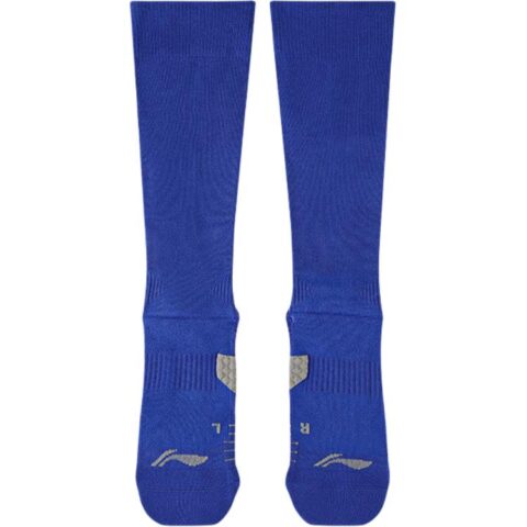 Li Ning Knee High Socks Unisex 1 Pack Bright Royal Blue