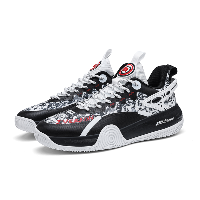 IVERSON Low top Basketball Shoes Unisex Meteorite Gray And Black