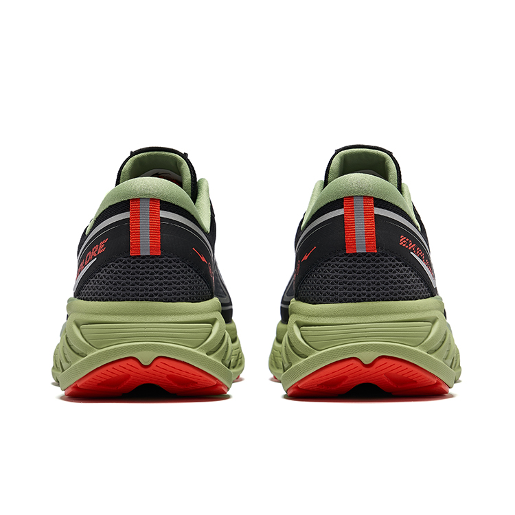 Erke Wild Mercedes Benz Slip Resistant Abrasion Resistant Low top Casual Running Shoes Men’s Gray Black Green