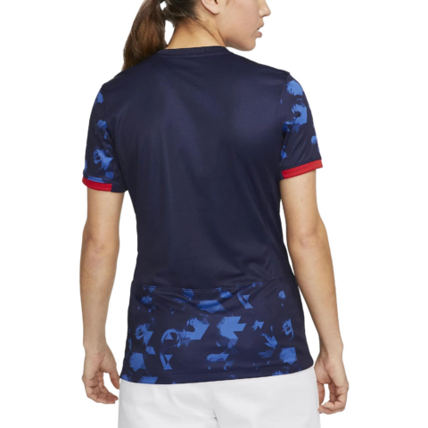 Nike Soccer Jerseys Women’s Blue Crew Neck Moderate