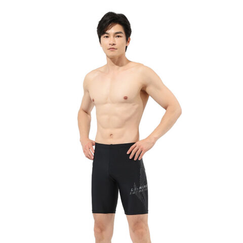 Li Ning Swimming Shorts Men’s Black