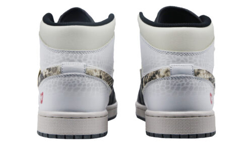 Jordan Air Jordan 1 Vintage Basketball Shoes Men’s Mid Top Black/White