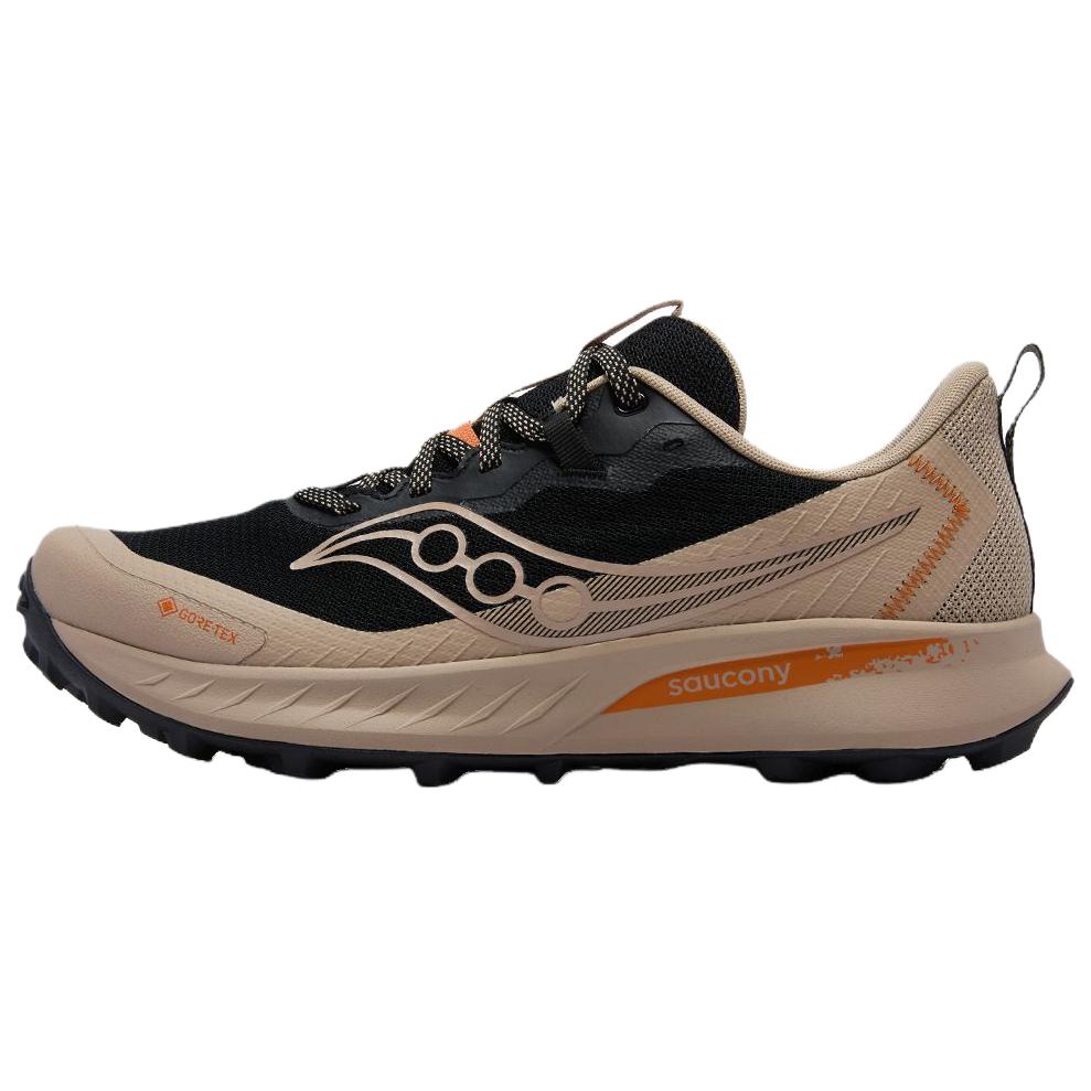 Saucony Peregrine Falcon 15 Waterproof Lightweight Waterproof And Lightweight Running Shoes Unisex Black Brown