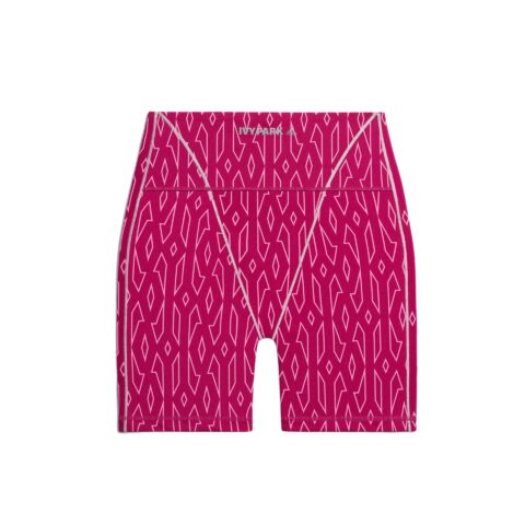 Adidas Ivy Park Monogram Short Tights Bold Pink
