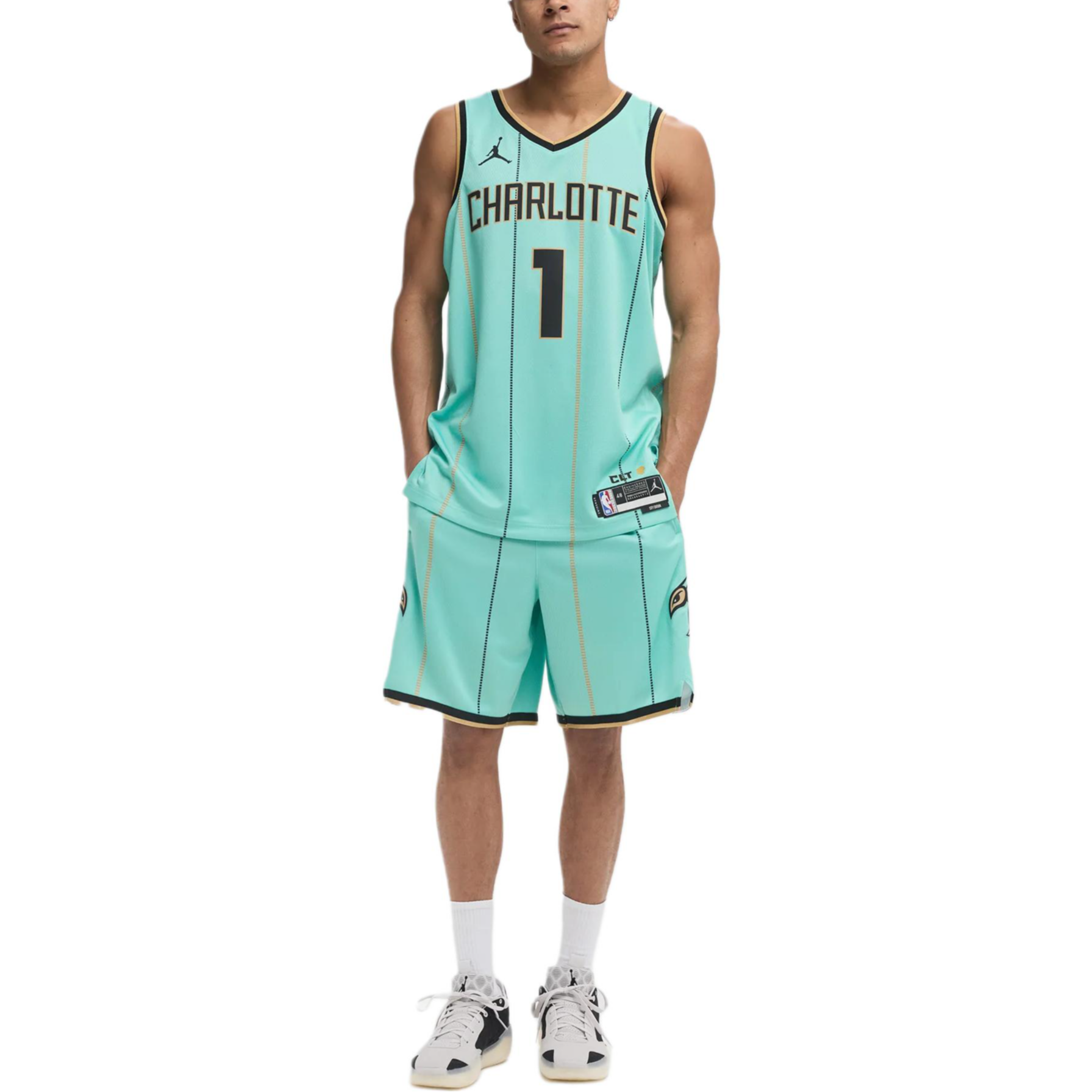 Jordan x NBA Basketball Shorts Men’s Mint Green