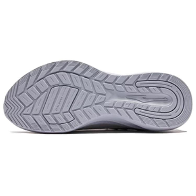 Erke Abrasion Resistant Breathable Abrasion Resistant Breathable Low top Casual Running Shoes Men’s Gray