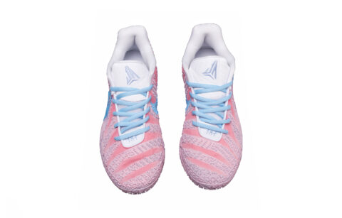 Nike Ja Morant 3 Abrasion Resistant Low top Basketball Shoes Unisex Pink Blue