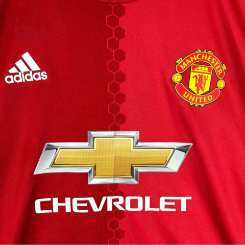 Adidas Soccer Jersey Player Edition 16 17 Manchester United Home Men’s Red