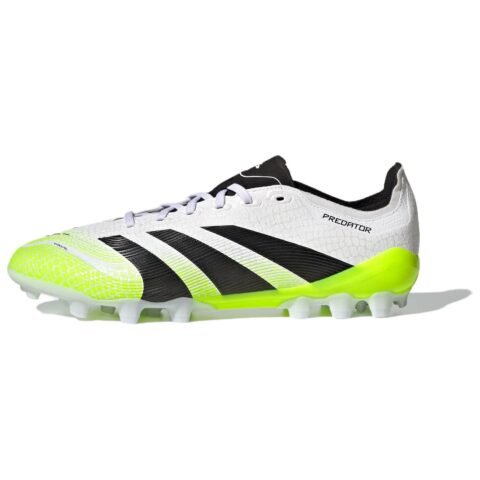 Adidas PREDATOR LEAGUE Abrasion Resistant Soccer Shoes Unisex White Black