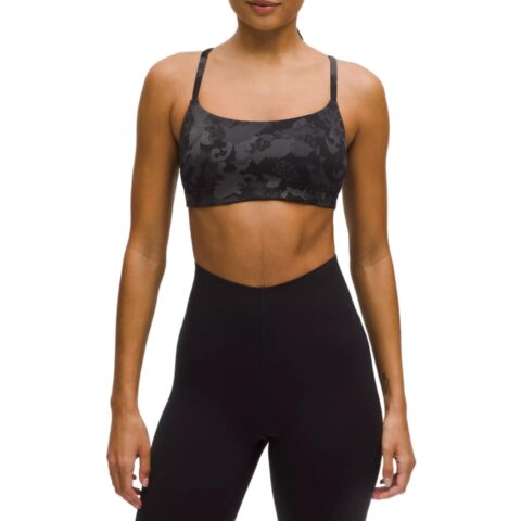 Lululemon Wunder Train Sports Underwear Women’s Black Floral