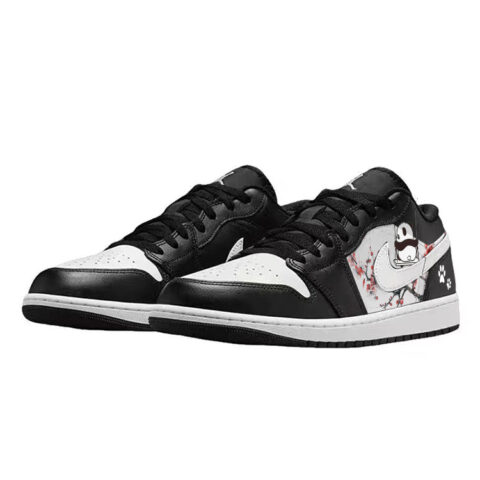 Jordan Air Jordan 1 Vintage Basketball Shoes Unisex Low Top White/Pink