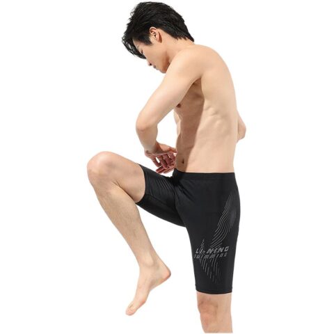 Li Ning Swimming Shorts Men’s Black