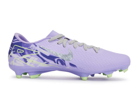 Nike Mercurial Vapor 16 Cushioning Soccer Shoes Unisex Black Gray Purple Green