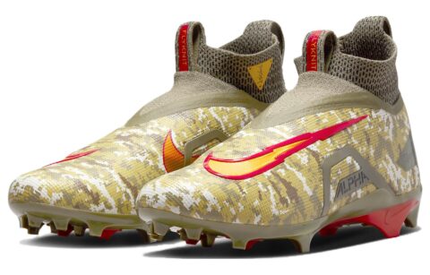 Nike X Travis Kelce Alpha Menace Elite 3 ‘Digital Camo’