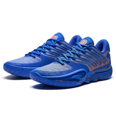 Anta Zap 2 Cushioning, Wear Resistant Low top Basketball Shoes Men’s Blue