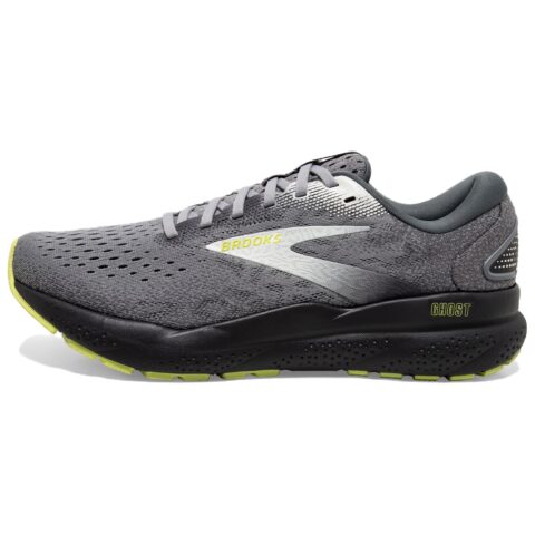 Brooks Ghost 16 Slip Resistant Abrasion Resistant Low top Running Shoes Men’s Gray