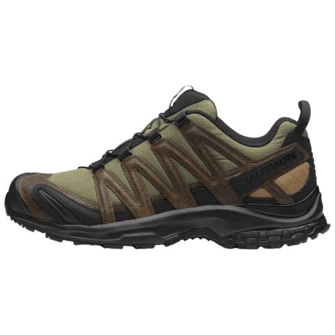 SALOMON XA PRO 3D Cushioning Breathable Support Trail Running Shoes Unisex Green Brown