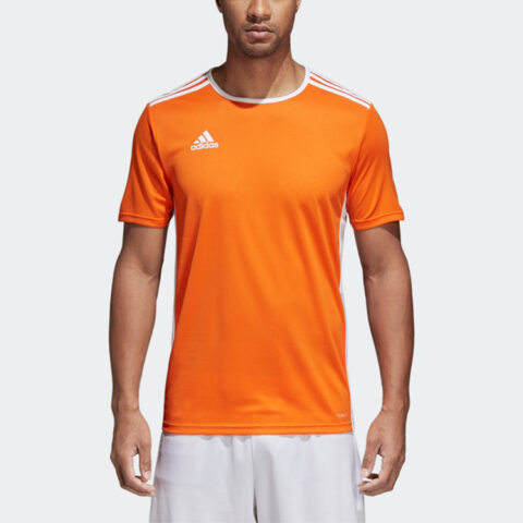 Adidas Soccer Jerseys Men’s Orange Yellow Moderate Straight Fit