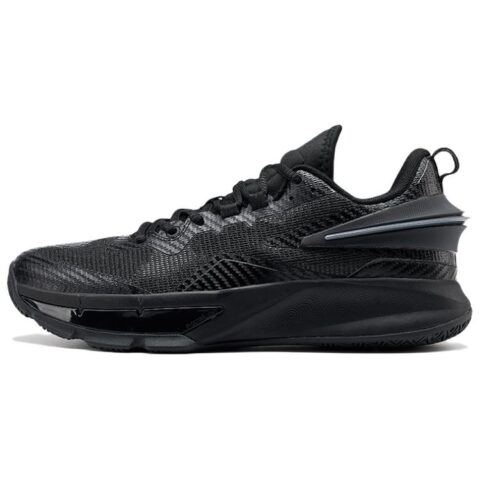 PEAK Abrasion Resistant Slip Resistant Abrasion Resistant Slip Resistant Low top Basketball Shoes Men’s Black