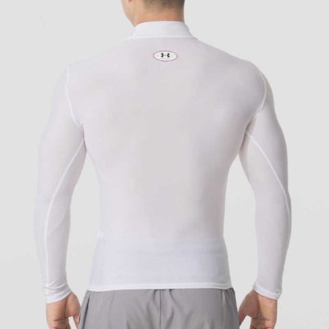 Under Armour HeatGear SS25 Workout Clothing Men’s White