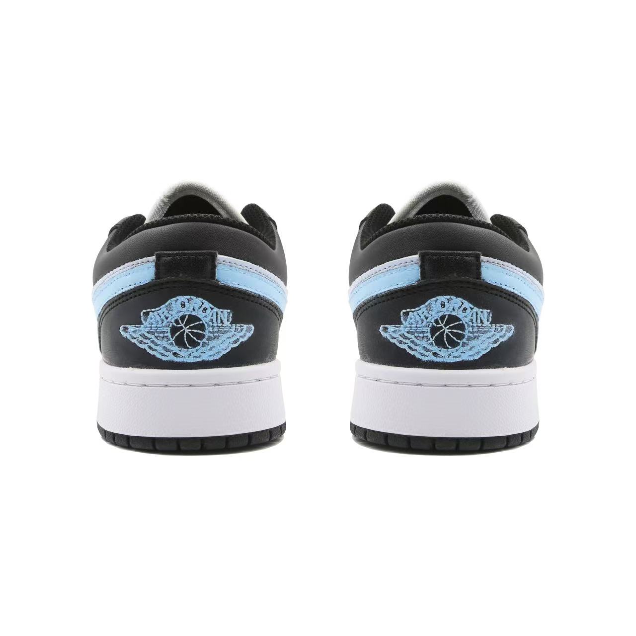Jordan Air Jordan 1 Slip Resistant Low top Vintage Basketball Shoes Women’s Sky Blue