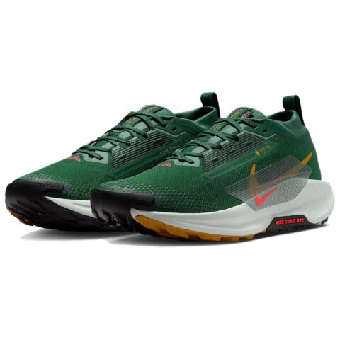 Nike React Pegasus Trail 5 Gore Tex Fir Clay Green Desert Ochre Bright Crimson
