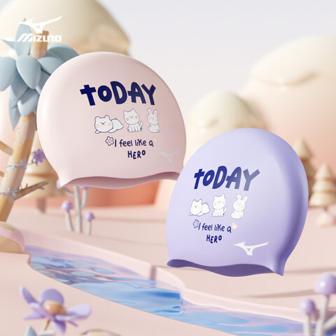 Mizuno Swimming Caps Silicone Swim Kids’