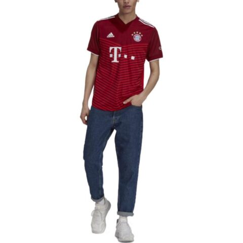Adidas Soccer Jerseys Men’s Red Moderate Straight Fit