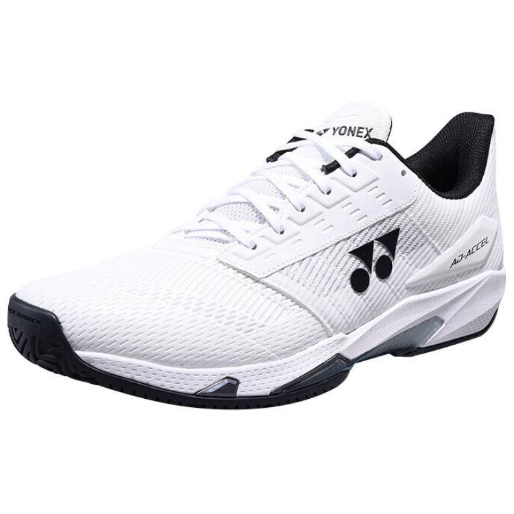YONEX Comfortable Slip Resistant Abrasion Resistant Low top Tennis Shoes Unisex White Black