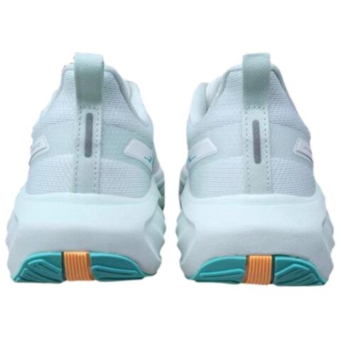Erke Cushioning Breathable Lightweight Low top Sprint Running Shoes Women’s Microcrystal White Fairy Fruit Green