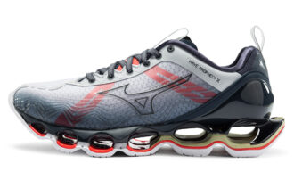 Mizuno Wave Prophecy X 10 'Grey Red' Women's