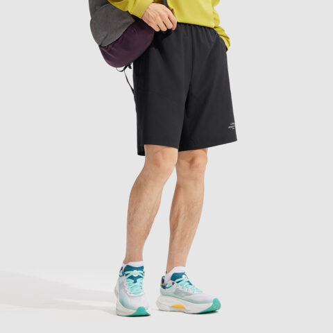 Li Ning Fitness Series Sports Shorts Men’s Black