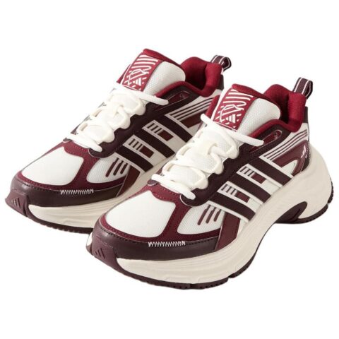 Adidas FC CLASSIC Slip Resistant Abrasion Resistant Low top Running Shoes Unisex White Red